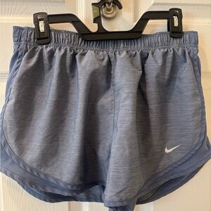 Nike‎ Women's Blue Running Shorts- Size Large